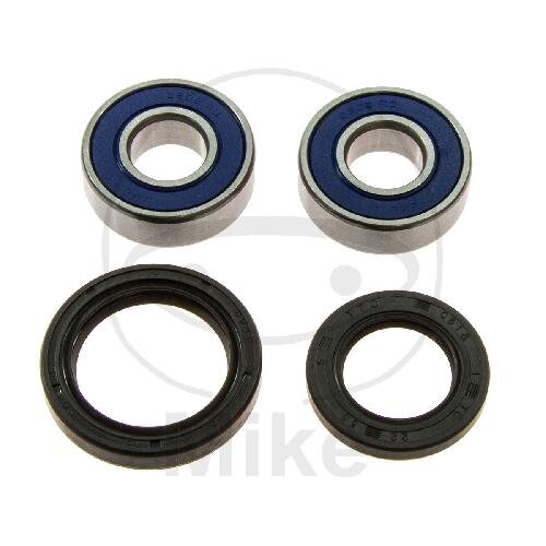 Jeu de roulements de roue complet avant pour Kawasaki EL 250 ER 500 GPZ 305 500 Z 250 305 400 440