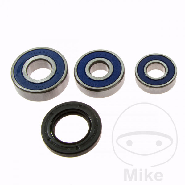 Jeu de roulements de roue arri&egrave;re complet pour Suzuki GN GP GS GZ TU 125 GT 125 185 200 RG 80