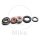 Jeu de roulements de roue arri&egrave;re complet pour Kawasaki GPZ 750 900 Z 550 750 ZX 750 