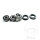 Jeu de roulements de roue arri&egrave;re complet pour Honda CBR 600 F CBR 900 RR NTV 700
