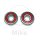 Set di cuscinetti per ruote completo per Simson S 53 83 SR 50 Suzuki DR 125 RG 80 RM 80 85 TS 250