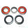 Jeu de roulements de roue arri&egrave;re complet pour Yamaha FZ6 FZ6 S2 600 YZF-R6 600 YZF-R1 1000