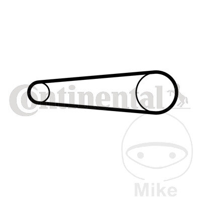 Toothed belt drive 182 teeth 34 mm Conti for BMW F 800 800 GT # 2013-2019