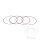 Segments de piston pour Honda CRF 450 # 2017-2018