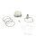 Set pistoni Athena per Honda CRF 250 R # 2014-2015