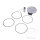 Jeu de pistons Athena pour Yamaha WR YZ 250 # 2016-2018