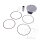 Jeu de pistons Athena pour Yamaha WR YZ 250 # 2016-2018