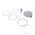 Set di pistoni 87,97 mm B forgiati ATH per Husqvarna FE 350 KTM EXC-F 350 # 2017-2019