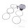 Jeu de pistons C 95.47 mm ATH pour Suzuki LT-R 450 Quadracer # 2006-2012