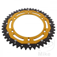 Pignon de cha&icirc;ne  DUA 46 dents pas 520 GO ZF 136 / 156