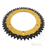 Pignon de cha&icirc;ne  DUA 46 dents pas 520 GO ZF 125 / 150
