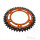 Pi&ntilde;&oacute;n  DUA 45 dientes paso 520 OR ZF 125 / 150