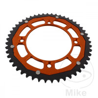 Pignon de cha&icirc;ne  DUA 50 dents pas 428 OR ZF 110 / 132