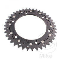 Sprocket  DUA 40 teeth pitch 520 black ZF 125 / 150