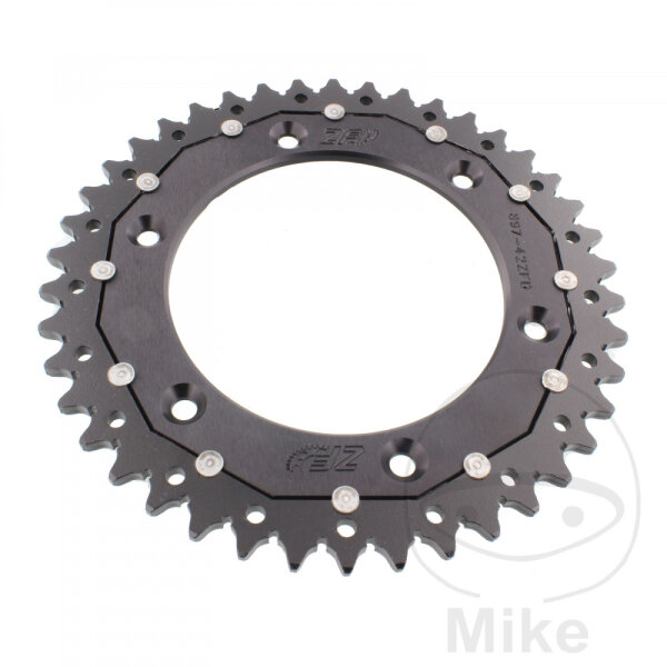 Pignone  DUA 42 denti passo 520 nero ZF 125 / 150