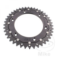 Kettenrad  DUA 42 Z&auml;hne Teilung 520 Schwarz ZF 125 /...