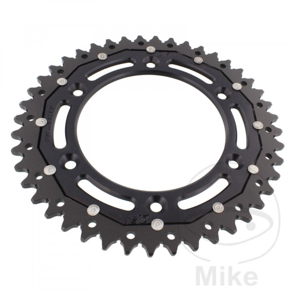 Pignone  DUA 44 denti passo 520 nero ZF 125 / 150