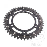Sprocket  DUA 45 teeth pitch 520 black ZF 125 / 150