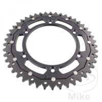 Pignon de cha&icirc;ne  DUA 46 dents pas 520 le noir ZF...