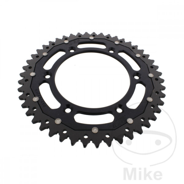 Pignon de cha&icirc;ne  DUA 47 dents pas 520 le noir ZF 125 / 150