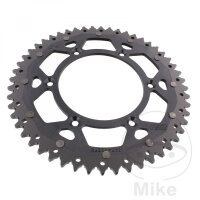 Kettenrad  DUA 52 Z&auml;hne Teilung 520 Schwarz ZF 125 /...
