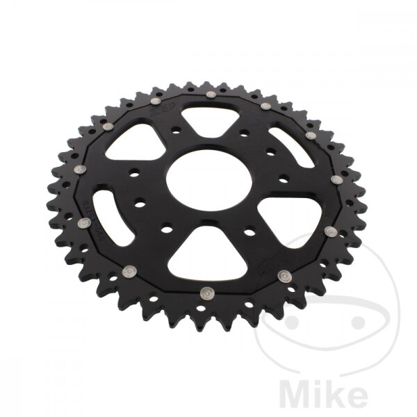 Sprocket  DUA 45 teeth pitch 520 black ZF 063 / 110