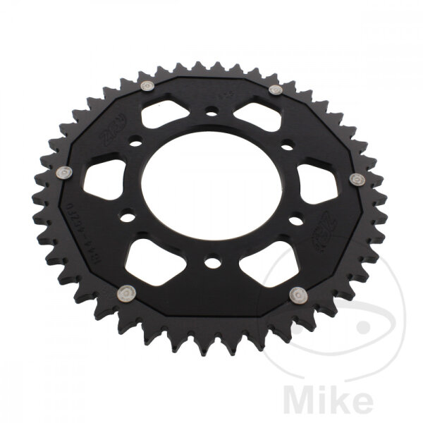 Pignone  DUA 46 denti passo 428 nero ZF 076 / 100