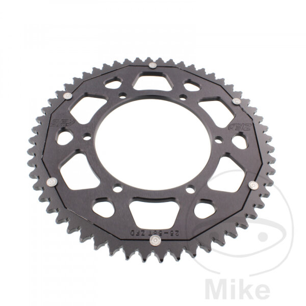 Pignone  DUA 56 denti passo 428 nero ZF 108 / 123