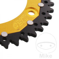 Pignon de cha&icirc;ne  DUA 43 dents pas 520 GO ZF 134 / 160