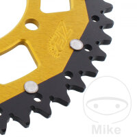 Pignon de cha&icirc;ne  DUA 46 dents pas 520 GO ZF 106 / 125