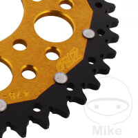 Pignon de cha&icirc;ne  DUA 44 dents pas 520 GO ZF 080 / 104