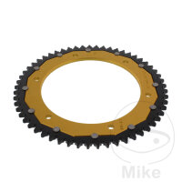 Pignon de cha&icirc;ne  DUA 57 dents pas 428 GO ZF 152 / 175