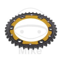 Pignon de cha&icirc;ne  DUA 38 dents pas 530 GO ZF 130 / 150
