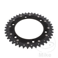 Sprocket  DUA 41 teeth pitch 520 black ZF 125 / 150