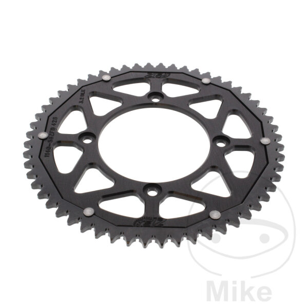 Sprocket  DUA 56 teeth pitch 428 black ZF 100 / 120