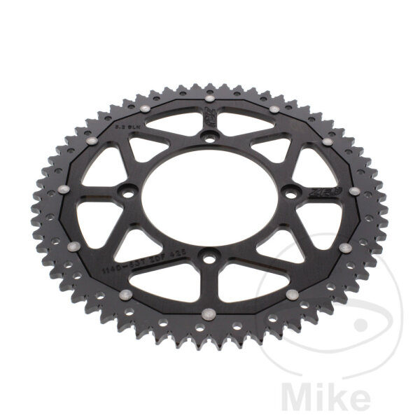 Pi&ntilde;&oacute;n  DUA 63 dientes paso 428 negro ZF 100 / 120
