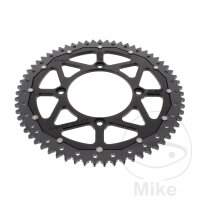 Pignon de cha&icirc;ne  DUA 63 dents pas 428 le noir ZF...