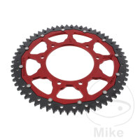 Pignon de cha&icirc;ne  DUA 62 dents pas 428 RT ZF 105 / 125