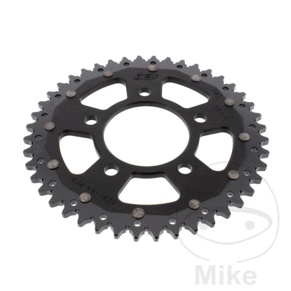 Pi&ntilde;&oacute;n  DUA 44 dientes paso 525 negro ZF 080 / 110