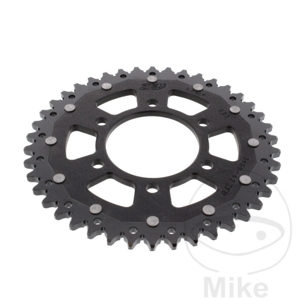 Sprocket  DUA 42 teeth pitch 525 black ZF 080 / 104