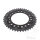 Kettenrad  DUA 43 Z&auml;hne Teilung 525 Schwarz ZF 120 / 140