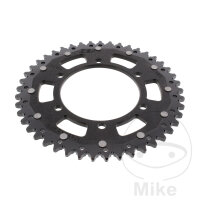 Sprocket  DUA 45 teeth pitch 525 black ZF 120 / 140