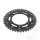 Sprocket  DUA 42 teeth pitch 525 black ZF 106 / 125