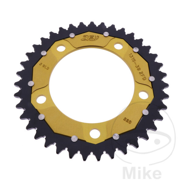 Pignone  DUA 39 denti passo 520 GO ZF 112 / 138