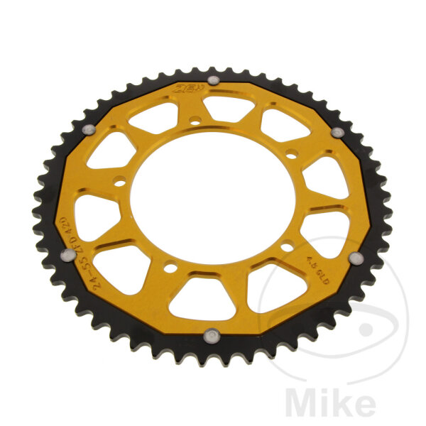 Sprocket  DUA 55 teeth pitch 420 GO ZF 105 / 120