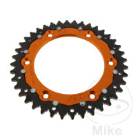 Sprocket  DUA 40 teeth pitch 520 OR ZF 125 / 150