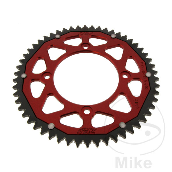 Pignon de cha&icirc;ne  DUA 54 dents pas 420 RT ZF 100 / 120