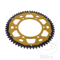 Pignon de cha&icirc;ne  DUA 56 dents pas 428 GO ZF 110 / 130