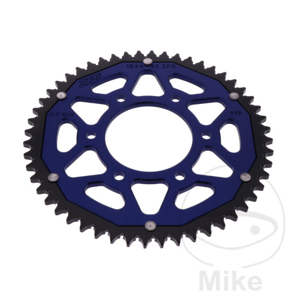 Pignon de cha&icirc;ne  DUA 52 dents pas 428 BL ZF 076 / 100