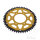Pignon de cha&icirc;ne  DUA 52 dents pas 428 GO ZF 076 / 100